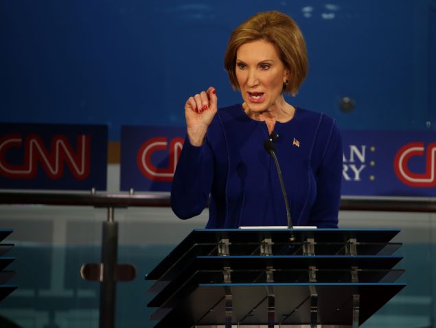 Carly Fiorina. (Photo: Justin Sullivan/Getty Images)
