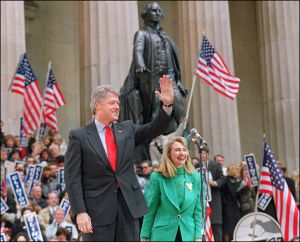 The Democratic electorate that nominated Bill Clinton in 1992 is not the same on as today. (Photo Helayne Seidman/AFP/Getty Images)