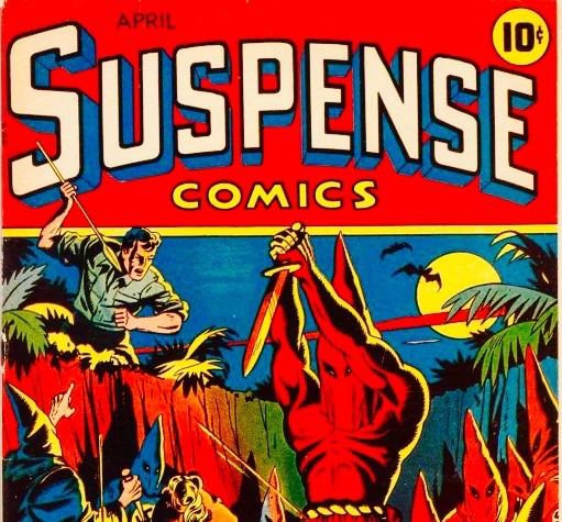 Record-etting issue of Suspense Comics (detail shown).