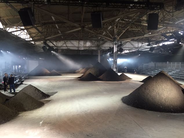 seven earth mountain, 2015. (Photo: Courtesy Maya Lin Studio and Pace Gallery)