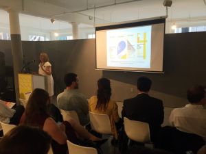 AIA's Managing Director, Cynthia Kracauer, spoke about the upcoming Archtober events at the preview.