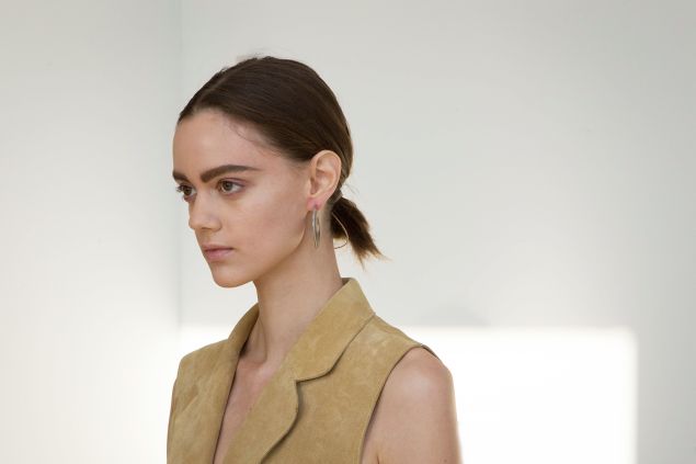 Another model takes her spot. (Photo: Observer/Kaitlyn Flannagan)