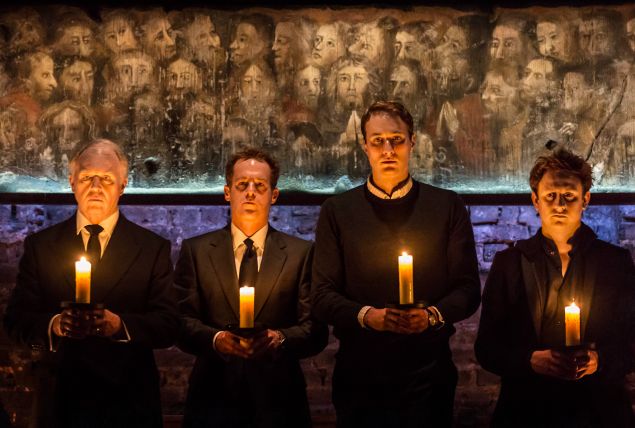 KING CHARLES III by Bartlett, , Writer - Mike Bartlett, Director - Rupert Goold, Design - Tom Scutt, Composor - Jocelyn Pook, Lighting - Jon Clark, Almeida Theatre, London, UK, 2014, Credit: Johan Persson - www.perssonphotography.com