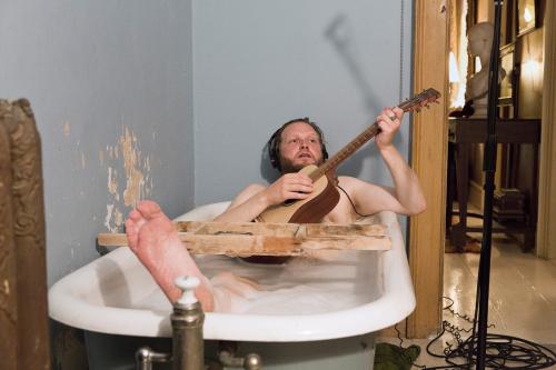 A still from Ragnar Kjartansson's film The Visitors. (Photo: © Ragnar Kjartansson/Courtesy The Broad Museum)