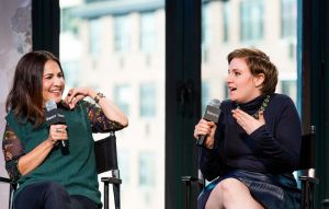 Lena and Jenni Konner say it was love at first phone call. (Photo: Gino DePinto, AOL)