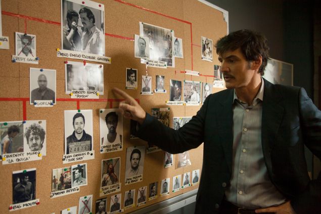 PEDRO PASCAL stars in NARCOS. NARCOS S01E07 "You Will Cry Tears Of Blood"