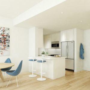 The kitchen.