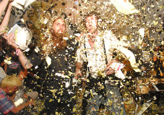 Nest by Dash Snow and Dan Colen at Deitch Projects in 2007. (Photo: Courtesy of Deitch Projects)