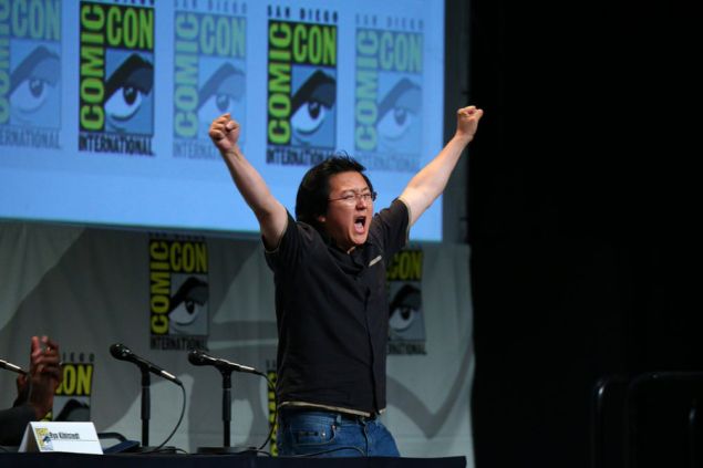 COMIC-CON INTERNATIONAL: SAN DIEGO 2015 -- "Heroes Reborn" Panel & Red Carpet -- Pictured: Masi Oka, Sunday, July 12, 2015, from the San Diego Convention Center, San Diego, Calif. -- (Photo by: Mark Davis/NBC)