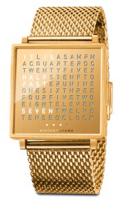 QlockTwo GOLDENWORDS 2. (Photo: QlockTwo)