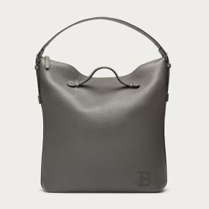 ‘Richardson’ gray leather tote by Bally, $1,795. (Photo: Bally)