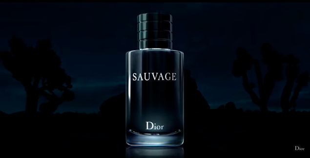 Dior's new Sauvage fragrance. (Photo: YouTube/Christian Dior)