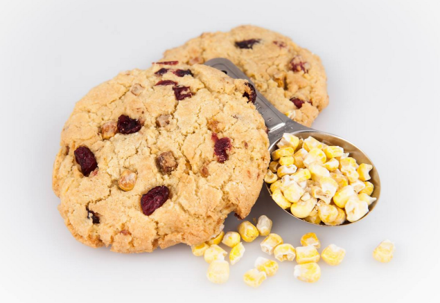 Schmackarys gluten-free Sweet Corn cookie. Photo: Facebook/Schmackarys)