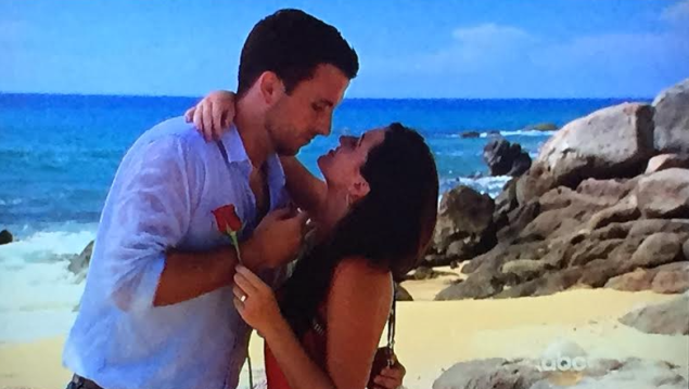 "actually let's just stop kissing now" (Photo: ABC)