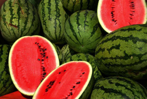 Ms. Behar opts for watermelon with salt after class. (Photo: Wikimedia Commons)