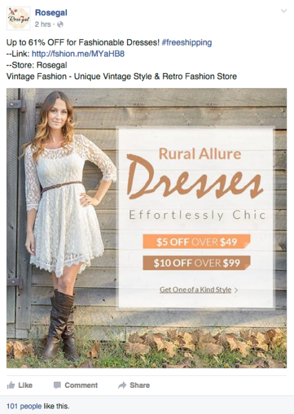 All Signs Point to Scam For Trendy Clothes Sites Flooding Facebook