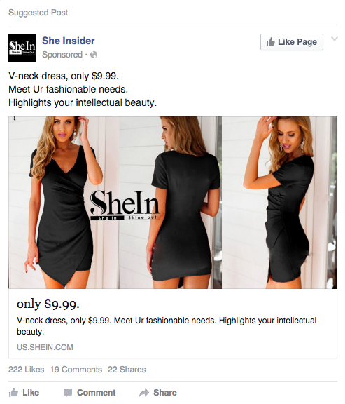 All Signs Point to Scam For Trendy Clothes Sites Flooding Facebook