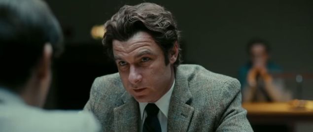Liev Schreiber as Boris Spassky in Pawn Sacrifice.