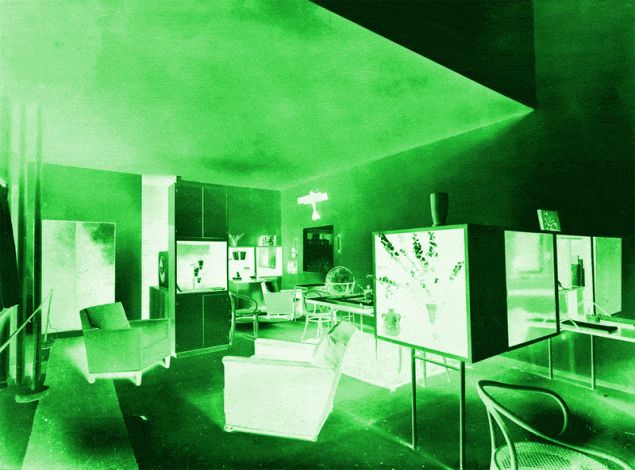 Le Corbusier, Pavillon de l’Esprit Nouveau, Exposition Internationale des Arts Décoratifs et Industriels Modernes, Paris, 1925 © Fondation Le Corbusier/ADAGP. (Photo: Courtesy Swiss Institute)