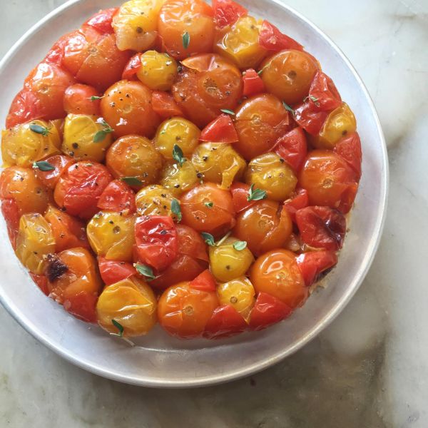 A tomato tart at Dominique Ansel Kitchen. (Photo courtesy)