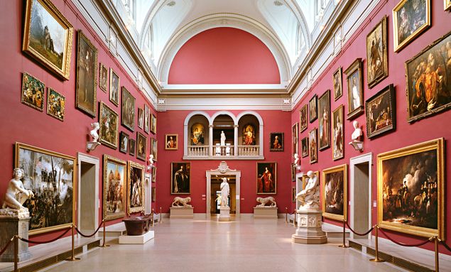 The Grand Room in the Wadsworth Atheneum. (Photo: Courtesy of Smith Edwards McCoy)