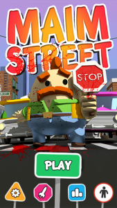 Maim Street, opening screen. (Image: So Choice Softworks)