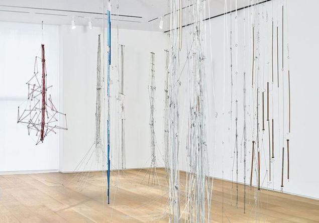 Gego: Autobiography of a Line, Installation view. (Photo: Courtesy Dominique Lévy)