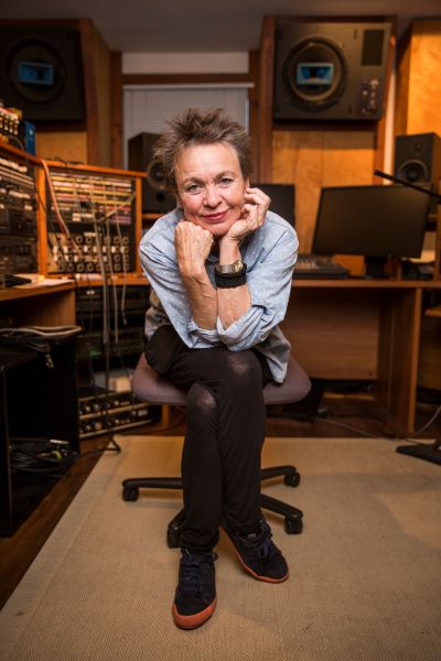 Laurie Anderson. (Photo: Trevor Reid for Observer)