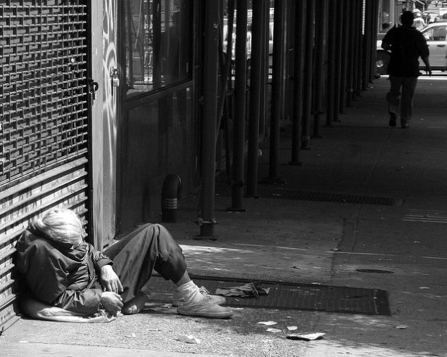 The city bears a much higher percentage of costs for homeless adults than it once did. (dgphilli/flickr)