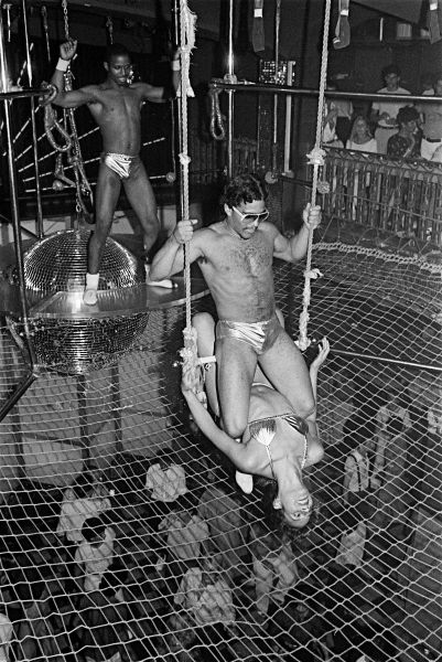 A photograph Mr. Bernstein took at GG's Barnum Room, one of the Disco clubs on 45th Street.