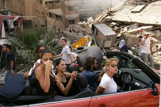 Mr. Platt’s award-winning shot from Beirut. (Photo: Spencer Platt/Getty Images)