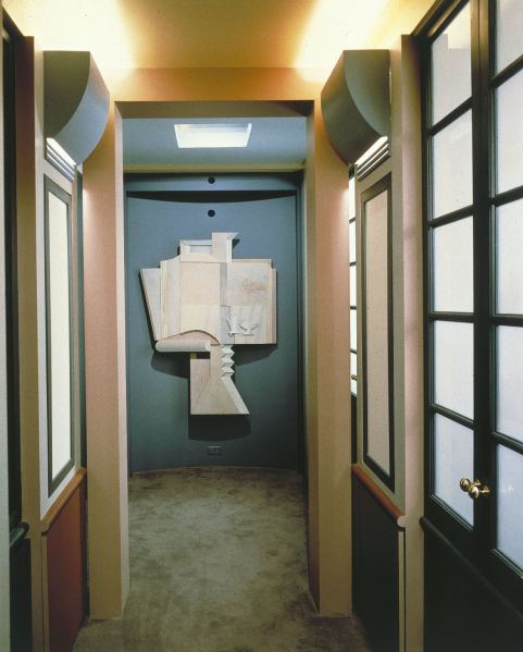 Michael Graves, Library and Child's Bedroom from the Reinhold Apartment at 101 Central Park West, New York, 1979-1981. (Photo: © Peter Aaron/Esto)