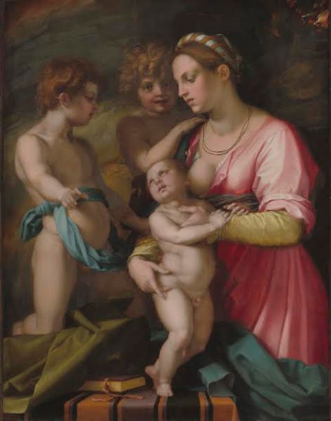 Andrea del Sarto, Charity, 1528–29. Courtesy National Gallery of Art, Washington, D.C., Samuel H. Kress Collection