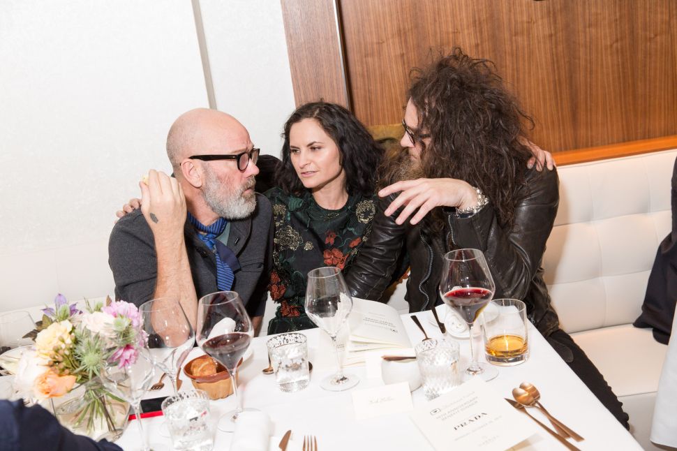 Rain Phoenix, Michael Stipe (Photo: BFA).