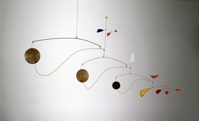 Alexander Calder, 'Antennae with Red and Blue Dots' 1953,