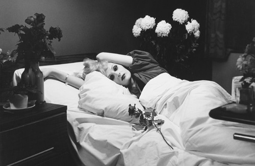 Detail from Peter Hujar, Candy Darling on her Deathbed, 1973, one of the few photographs offered that sold well above estimate. (Photo: Wikimedia Commons)
