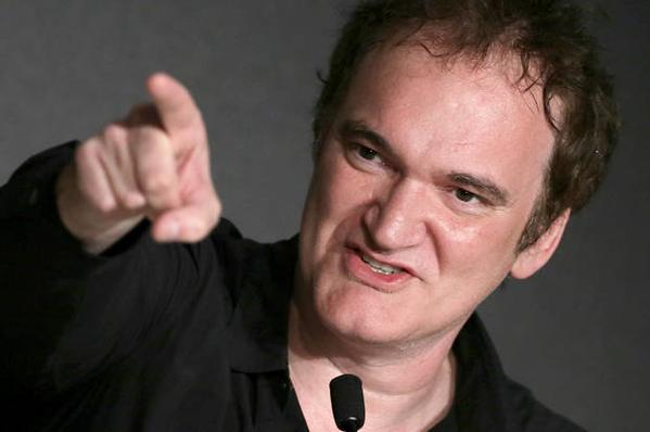 Quentin Tarantino shouldn't talk about race, at least according to the Internet. (Photo: Twitter)
