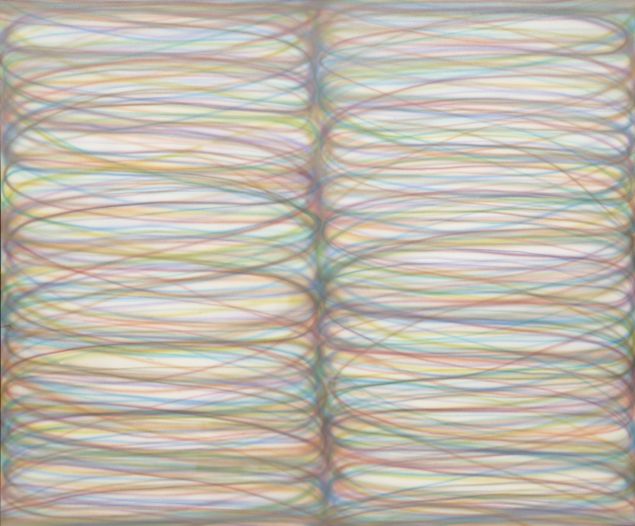 Dan Christensen's PR, 1967, from the Museum of Modern Art Collection