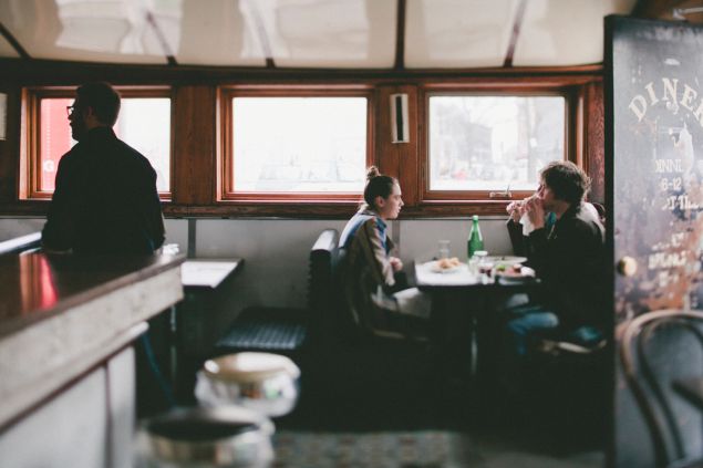 Diner. (Photo: Mel Barlow)