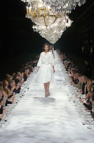 A photograph of Paris Fashion Week