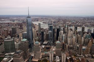 According to the health department, FiDi has the fewest psychiatric hospitalizations. (Photo by Andrew Burton/Getty Images)