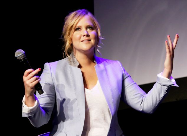 Amy Schumer's Twitter activity has raised eyebrows among feminists.