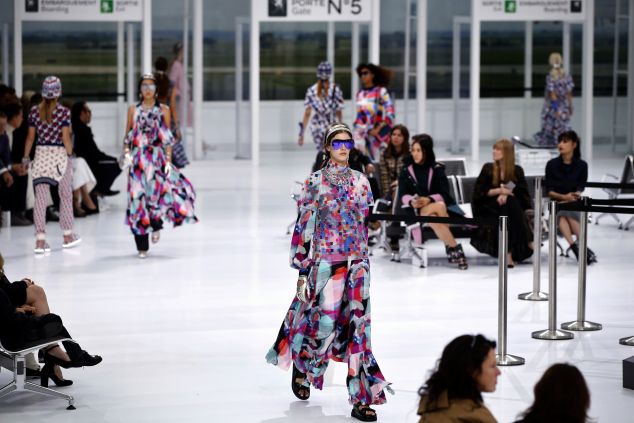 Chanel's Spring 2016 show (Photo: Patrick Kovarick/AFP/Getty Images)