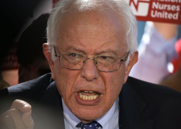 Sen. Bernie Sanders. (Photo: Mark Wilson/Getty Images)