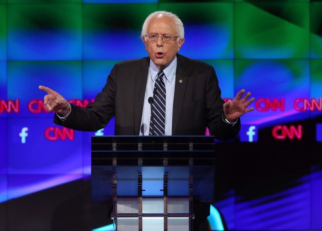 Sen. Bernie Sanders. (Photo: Joe Raedle/Getty Images)
