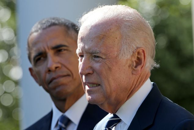 Vice President Joe Biden today. (Photo: Win McNamee/Getty Images)