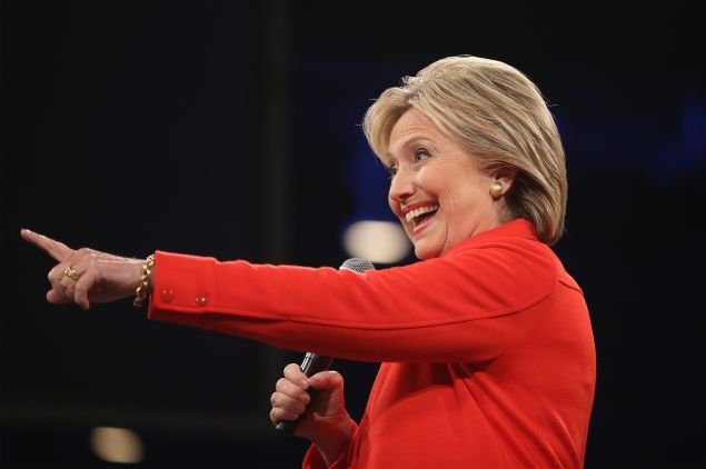 Hillary Clinton. (Photo: Scott Olson for Getty Images)