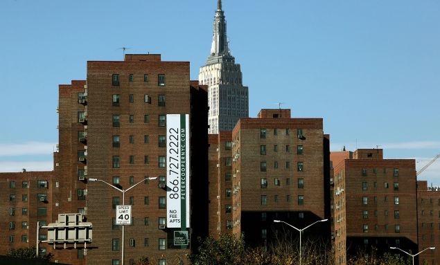 Stuy Town is on the verge of being sold to Blackstone Group for $5.3 billion. (Photo by Mario Tama/Getty Images)