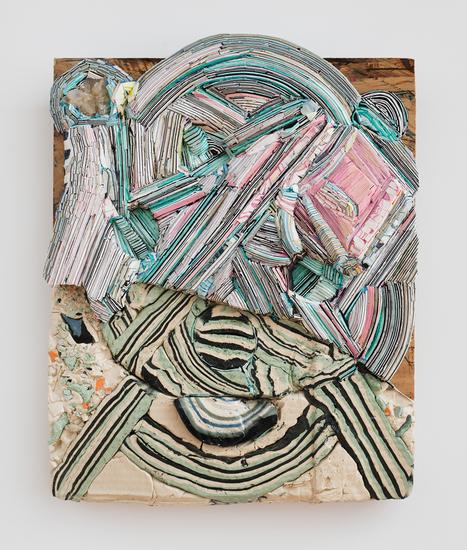 A new work by Hillary Harnischfeger. (Photo: Courtesy of Rachel Uffner Gallery)