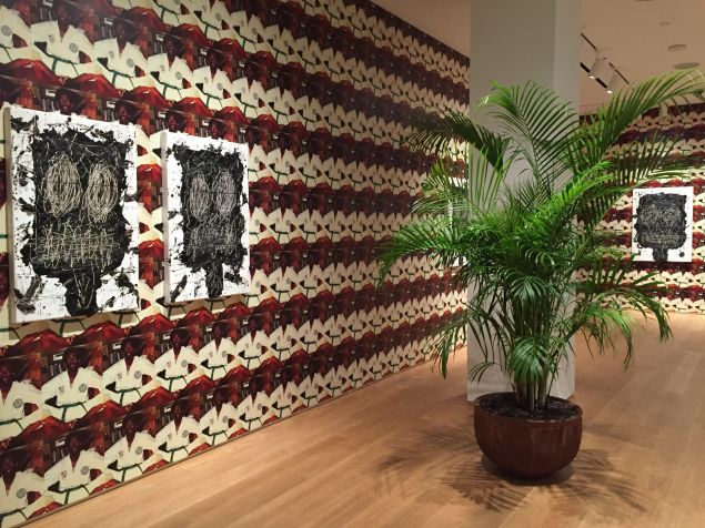 Rashid Johnson, Anxious Men at the Drawing Center October 2 through December 20. (Photo: Alanna Martinez)